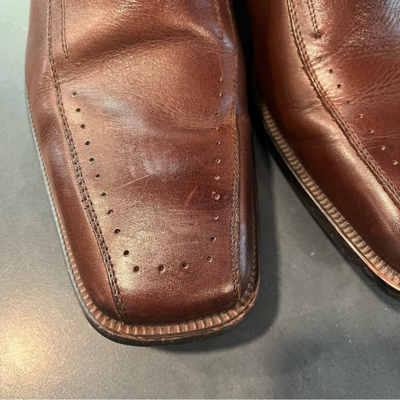 Stacy Adams sz 9.5 brown leather boots